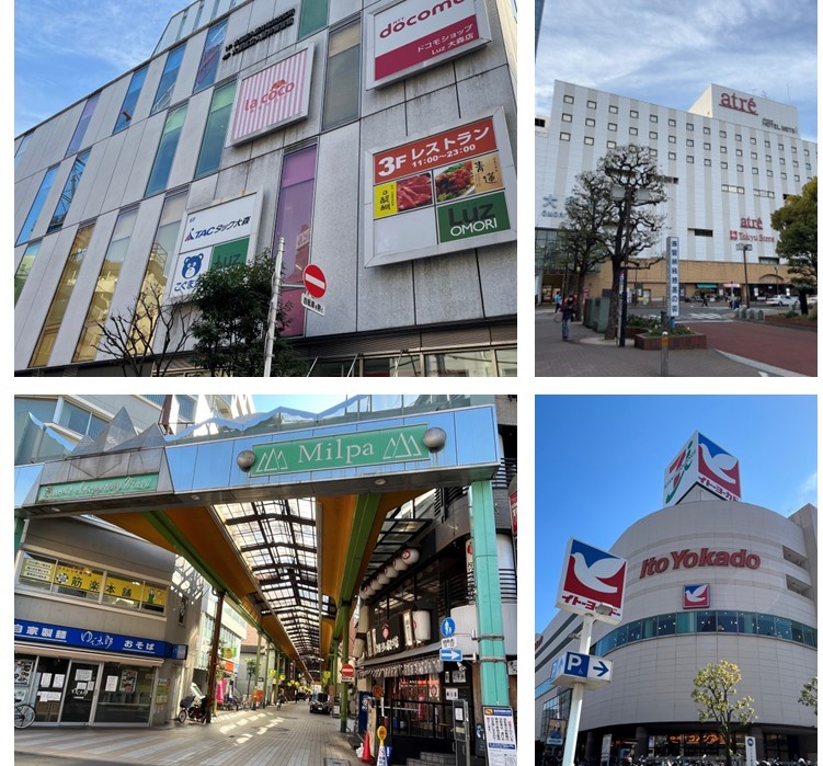 ザ・パークハウス 大森タワーの周辺環境（商業施設）