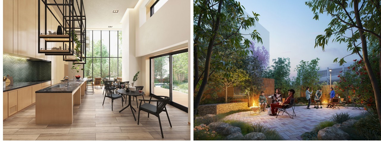 ザ・パークハウス 横浜川和町テラスの共用部