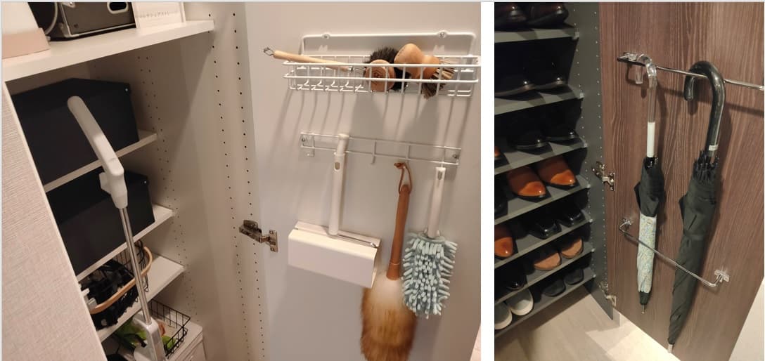 オーベル草加谷塚レジデンスのモデルルーム収納