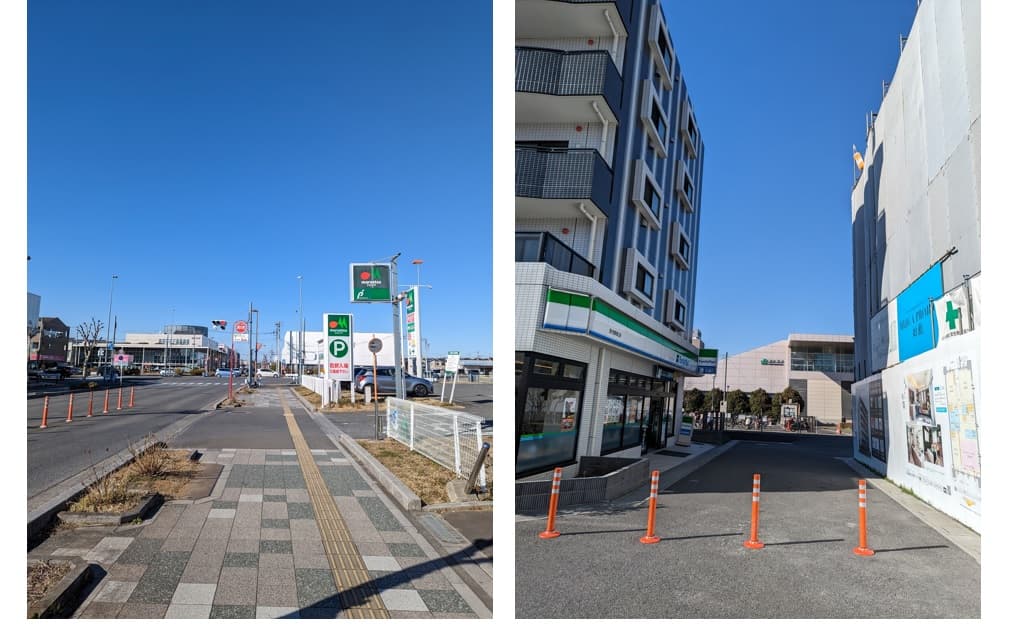 センチュリー西大宮の周辺環境（道路）