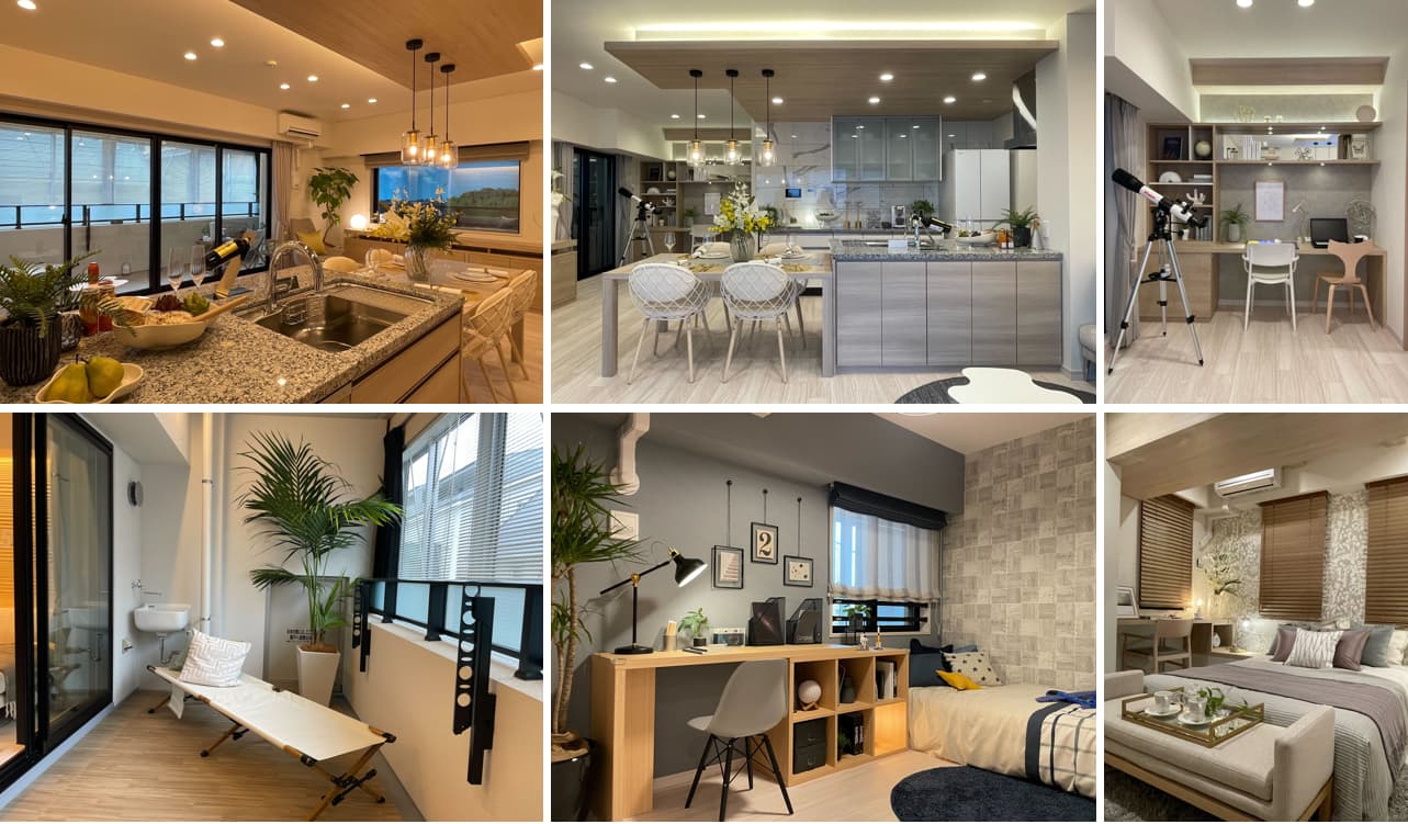 ⑯バンベール藤が丘ヒルズのモデルルーム写真