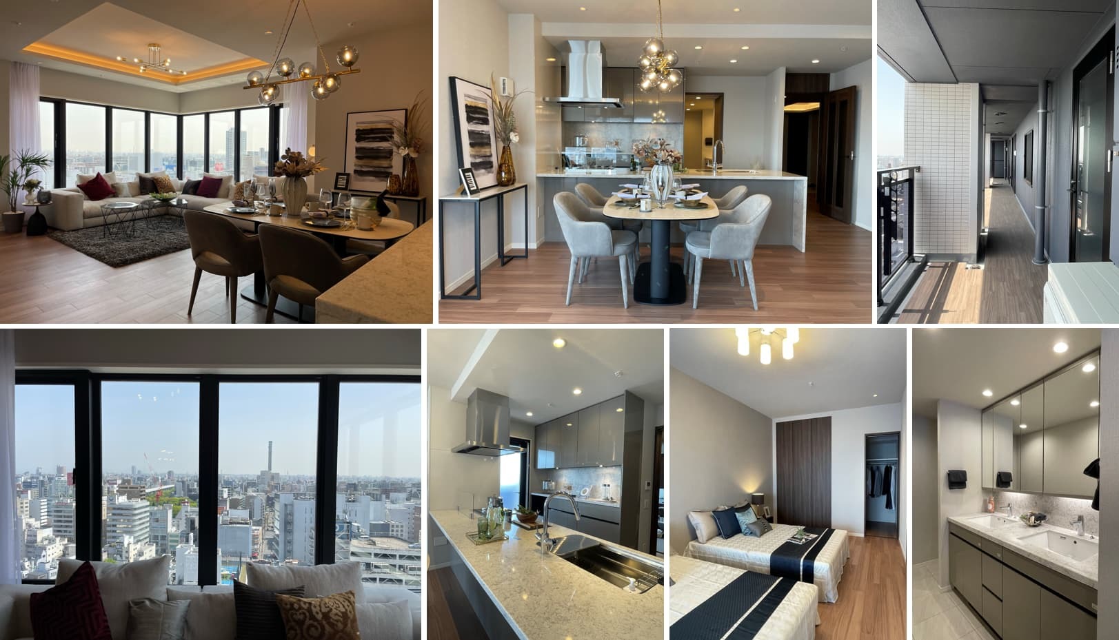 グランドメゾン大須 ザ・タワーのモデルルーム（Nタイプ）