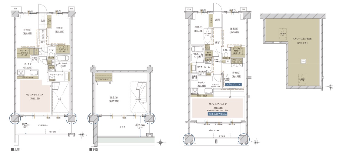 ヴェレーナグラン菊名の杜の間取り図