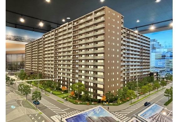 ウエリス八千代村上の模型