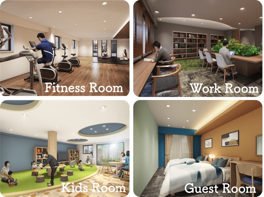 ウエリス八千代村上の共用施設