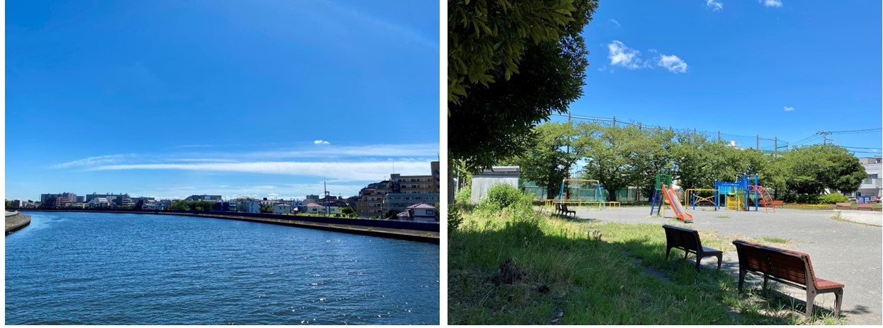 ベルジェンド横濱鶴見SKY TERRACEの周辺環境（公園）