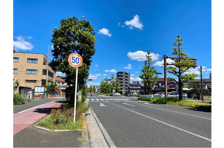 ベルジェンド横濱鶴見SKY TERRACEの周辺環境（大通り）
