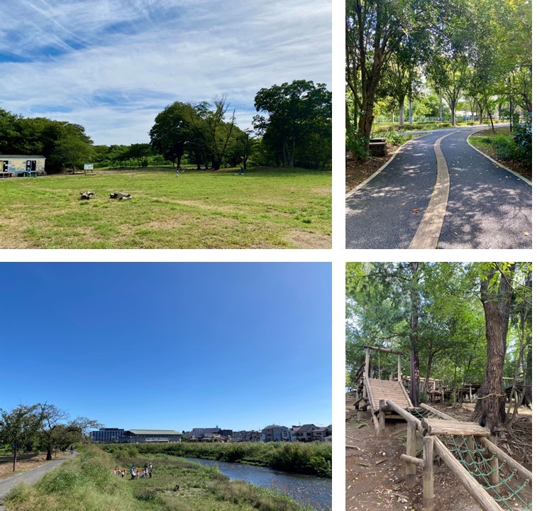 朝霞ピースプロジェクトの周辺環境（公園）