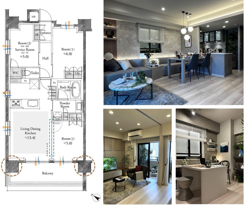 センチュリー浦和美園のモデルルーム