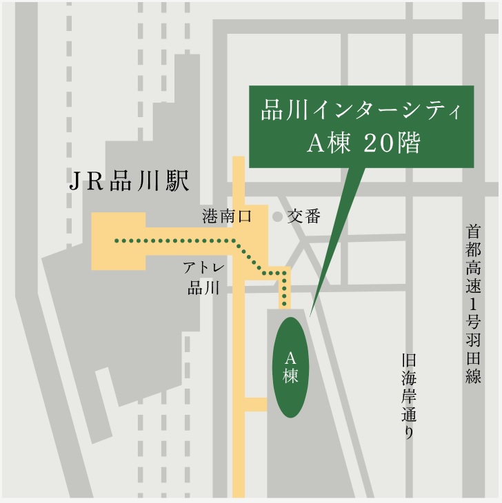 LIVIO Life Design! SALONのアクセス図