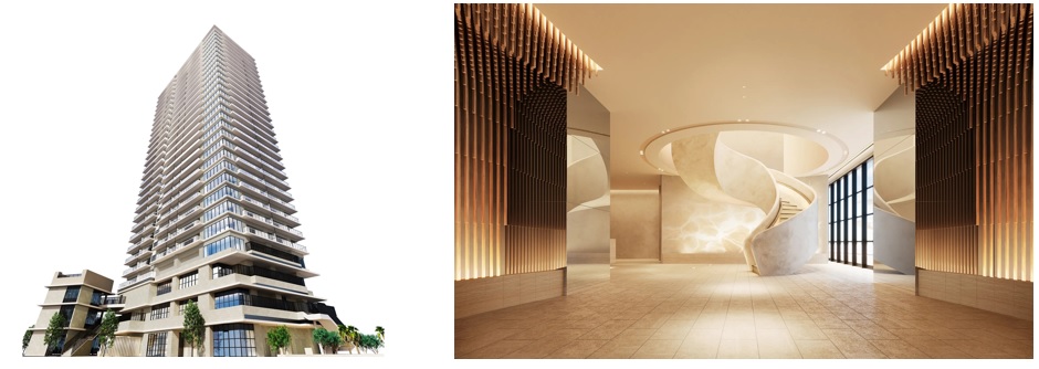 THE TOWER 湘南辻堂の外観完成予想CG