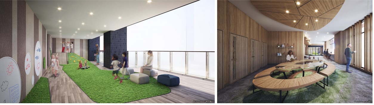 パークタワー向ヶ丘遊園の共用施設