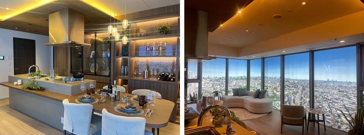 パークタワー渋谷笹塚のモデルルーム