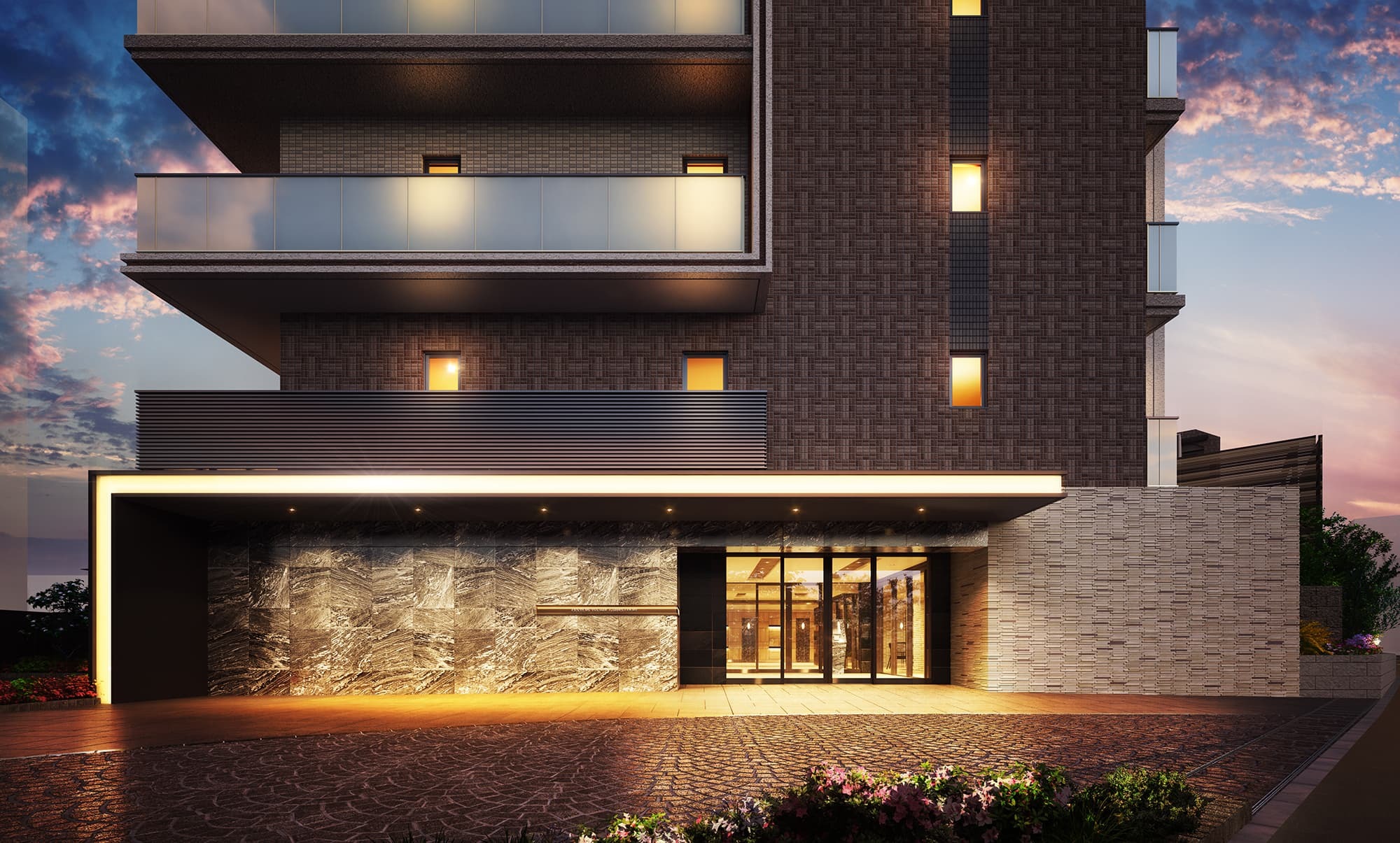 ⑩TOKYO WEST GARDEN PROJECTのエントランス