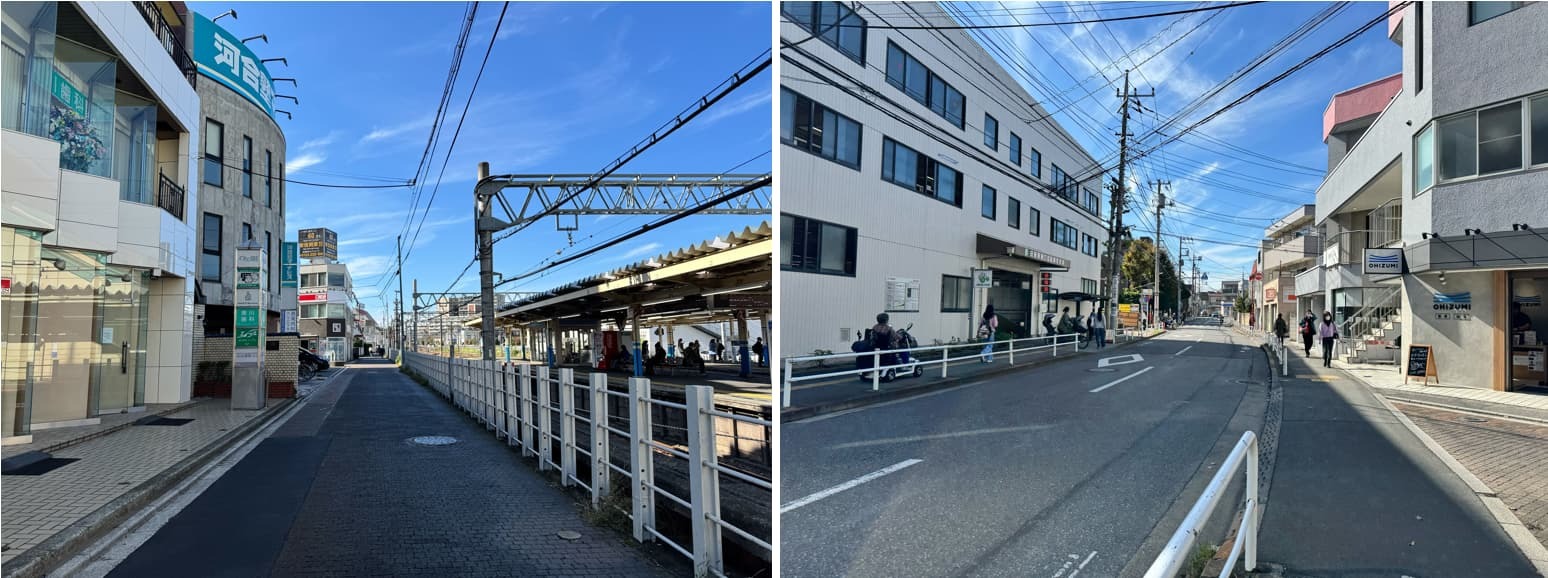 ⑤TOKYO WEST GARDEN PROJECTのマンションまでのルート