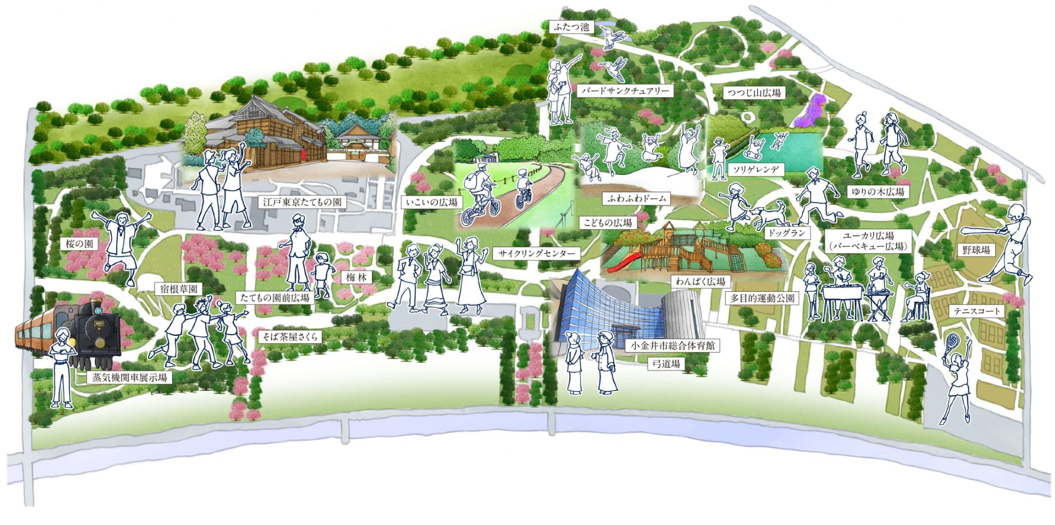 ⑥TOKYO WEST GARDEN PROJECTの小金井公園