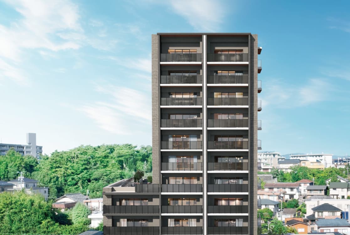 ル・シェモア鴨江IIIの外観デザイン（WoMansion）