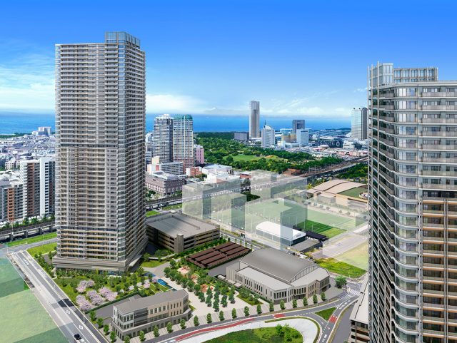 幕張ベイパーク スカイグランドタワーの外観